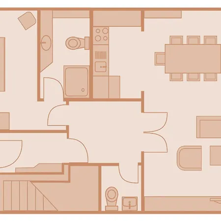 Apartament Lueuevwai 7 - Erdgeschoss *